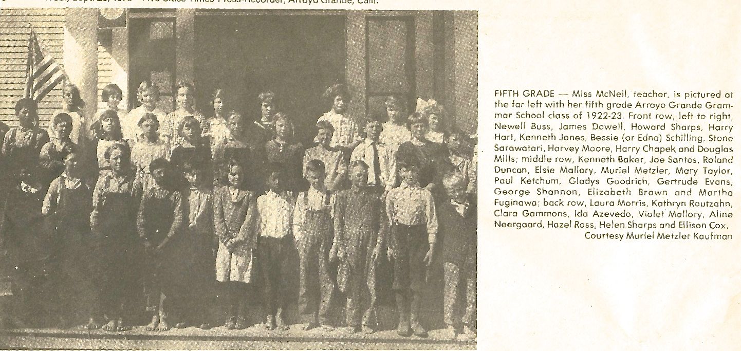 5th grade 1922-23